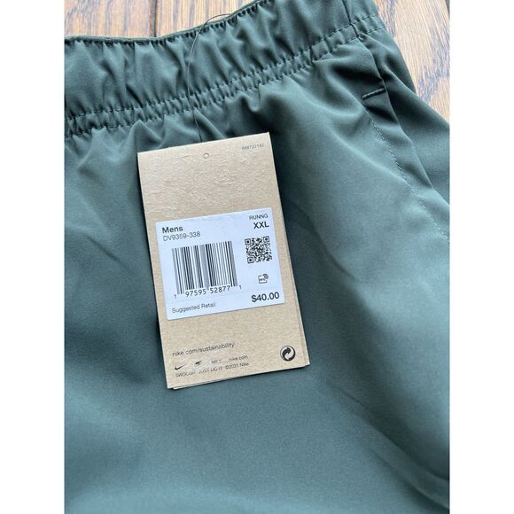 Nike Men’s Dri-FIT Challenger 7" Brief-Lined Versatile Shorts Green XXL NWT - Picture 2 of 5